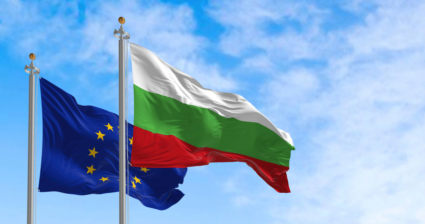 Bulgarije, euro, vlag