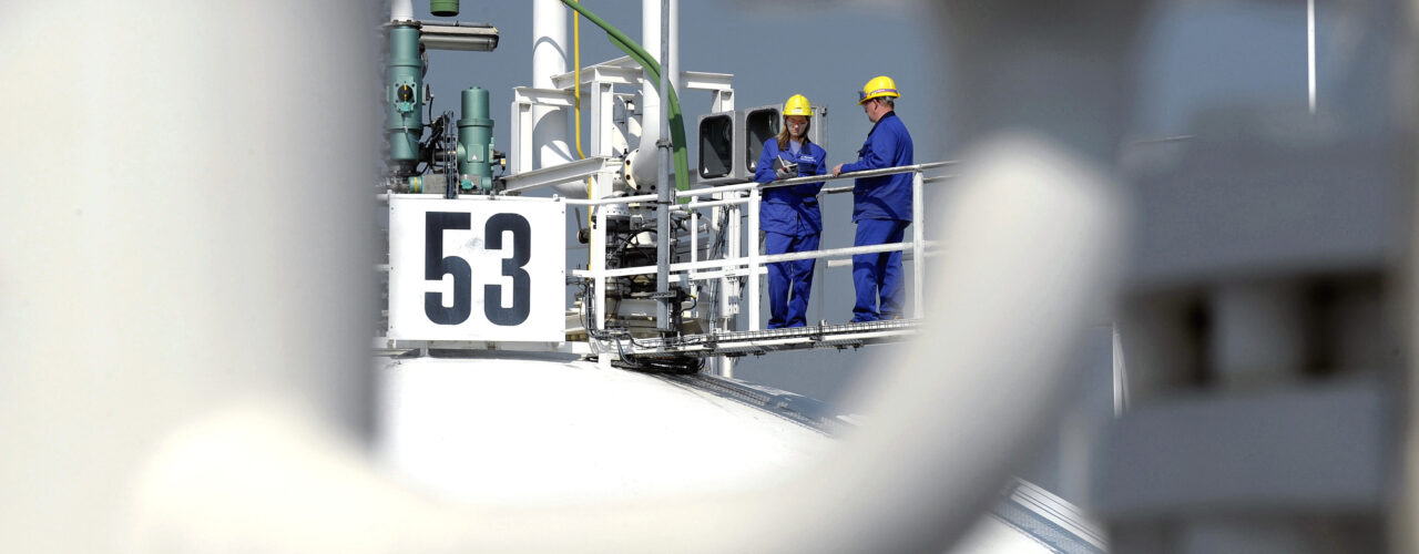 Chemiefabriek van BASF in Duitsland.