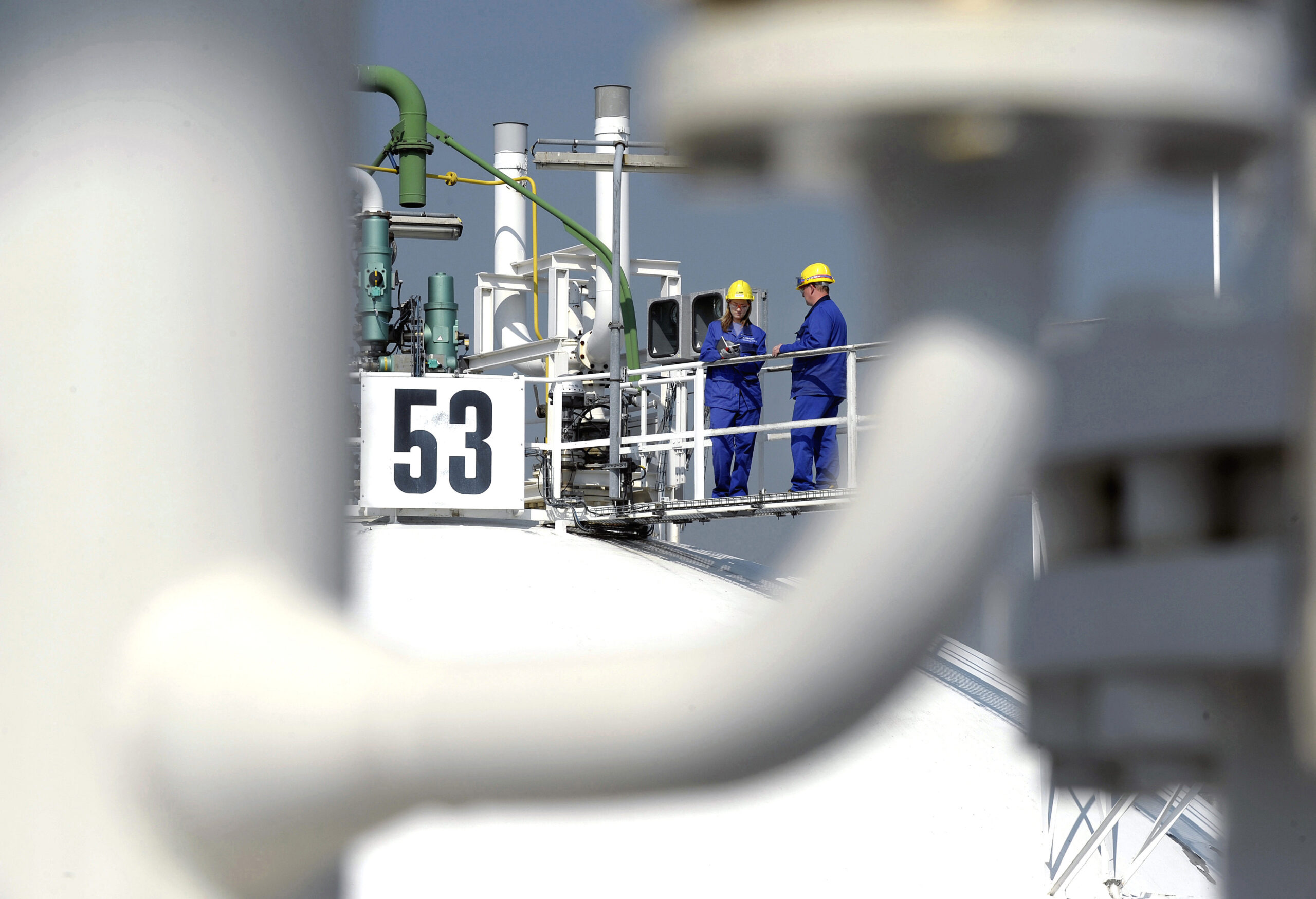 Chemiefabriek van BASF in Duitsland.