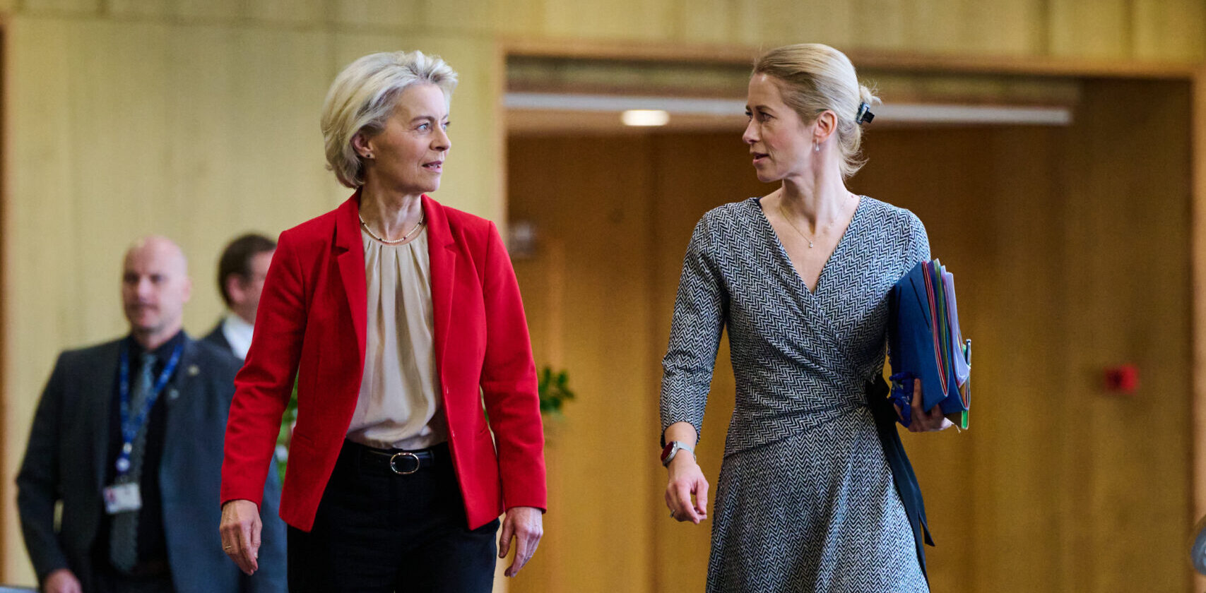 Commissievoorzitter Ursula von der Leyen (links) en EU-buitenlandchef Kaja Kallas. (Foto: Europese Commissie).