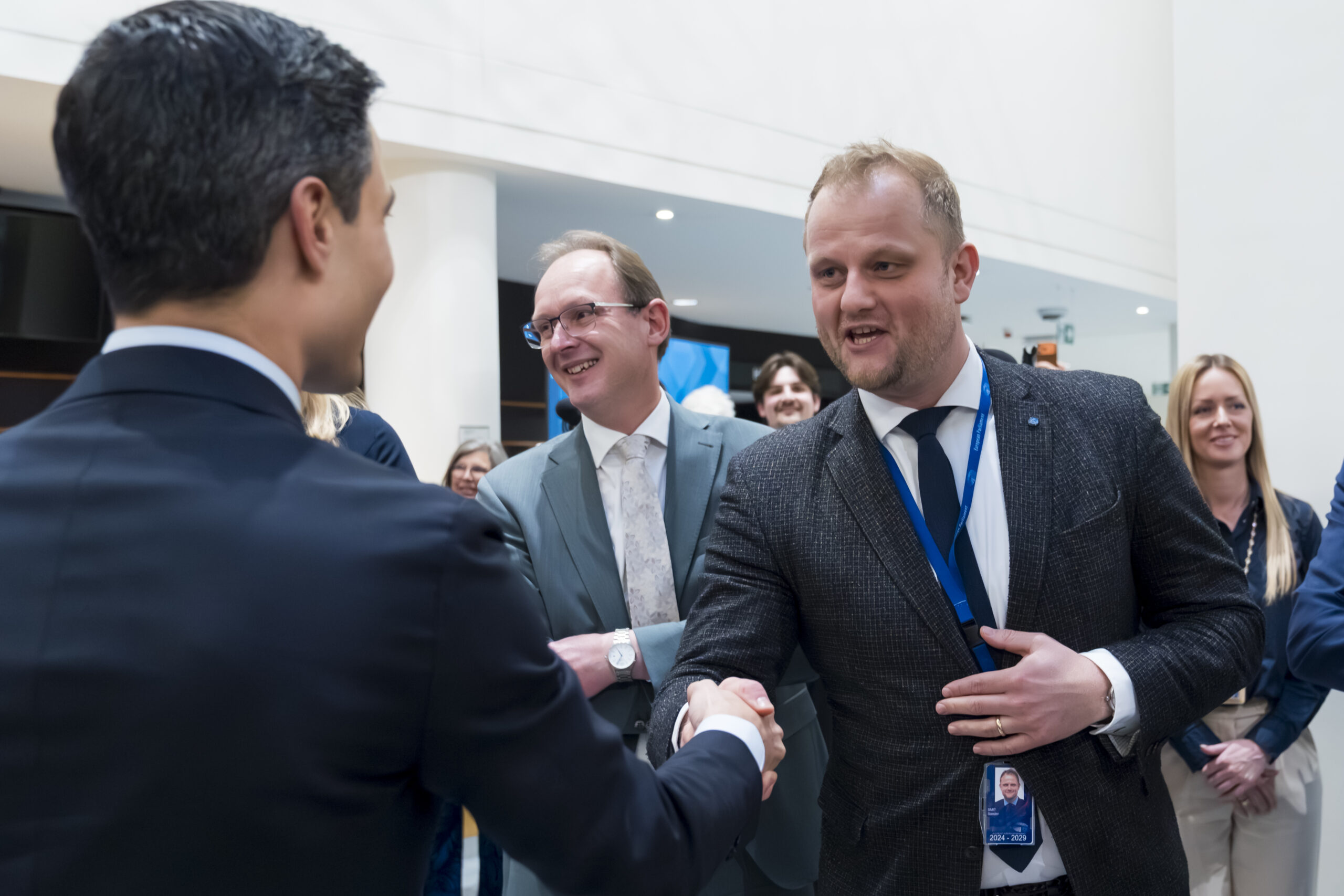 Roberta METSOLA, EP President meets with Rob JETTEN, Prime Minister of the Netherlands