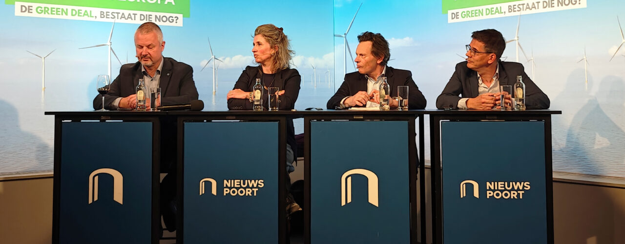 Green Deal-discussie tijdens Hard Talk Europa.