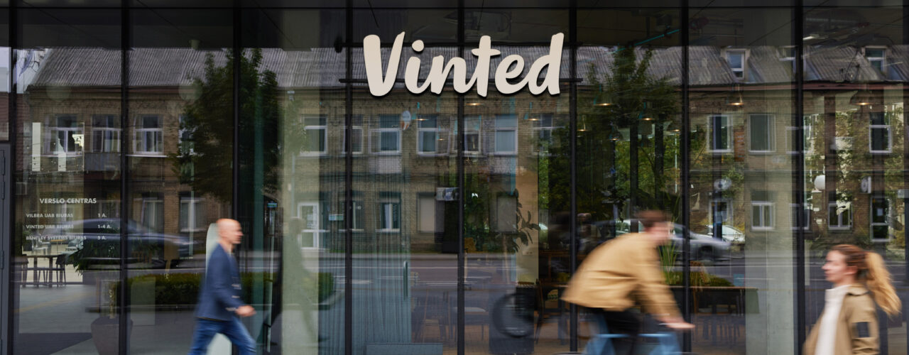 Kantoor van tweedehandsplatform Vinted, dat opriep tot strengere Europese importregels voor onveilige producten