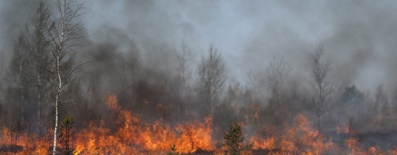 Brand in Nederland militaire oefeningen defensie.