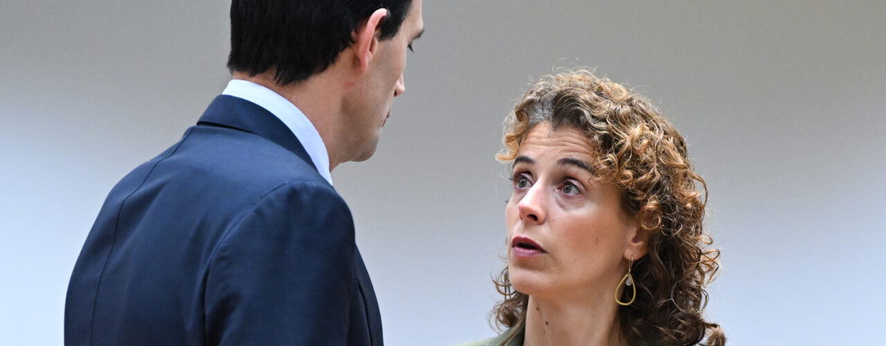 Minister van Volksgezondheid Sophie Hermans bij een Europees overleg.